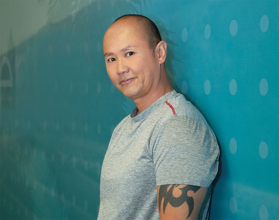 An image of Gary Ho, a gout patient.