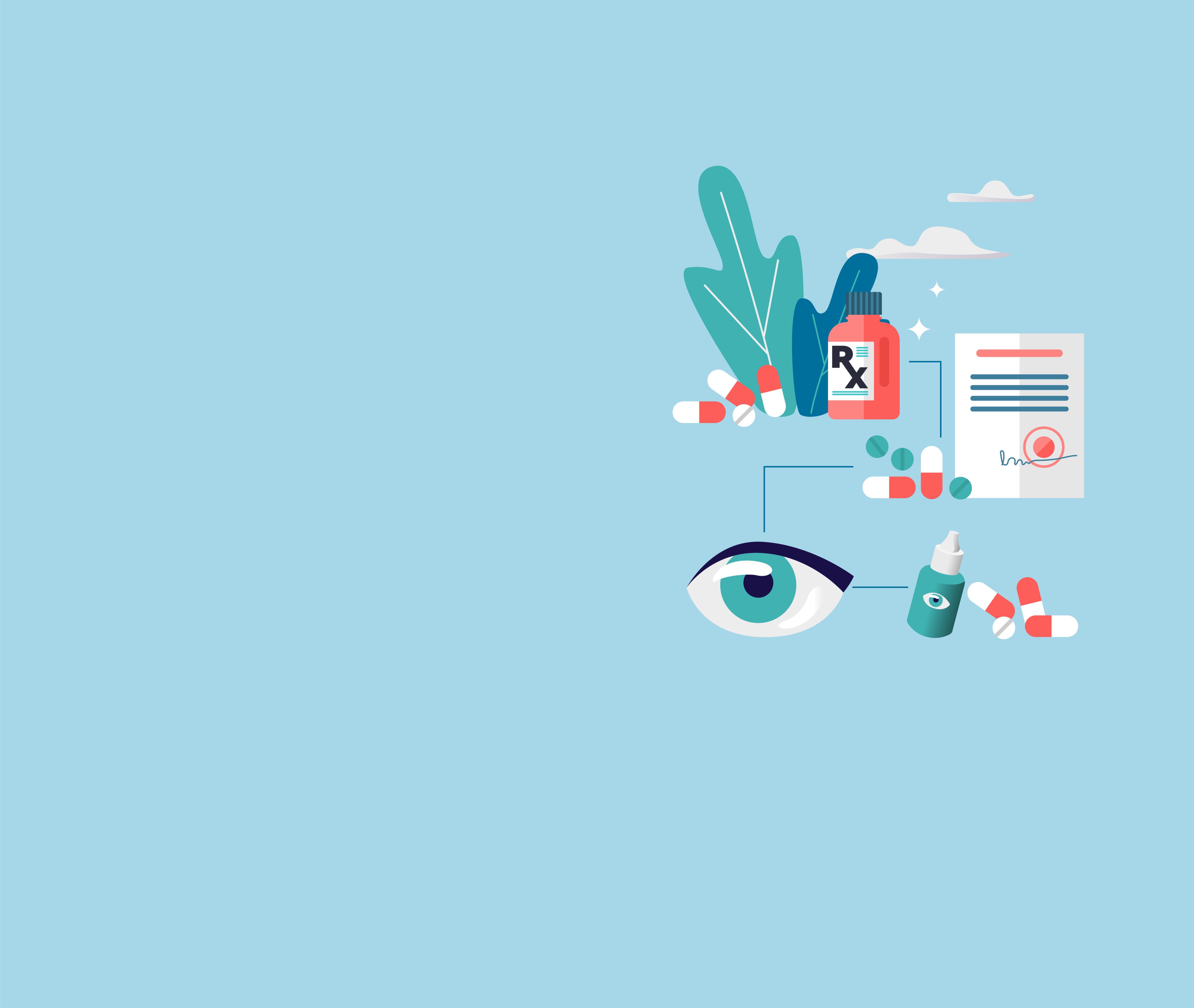 An illustration of medication.
