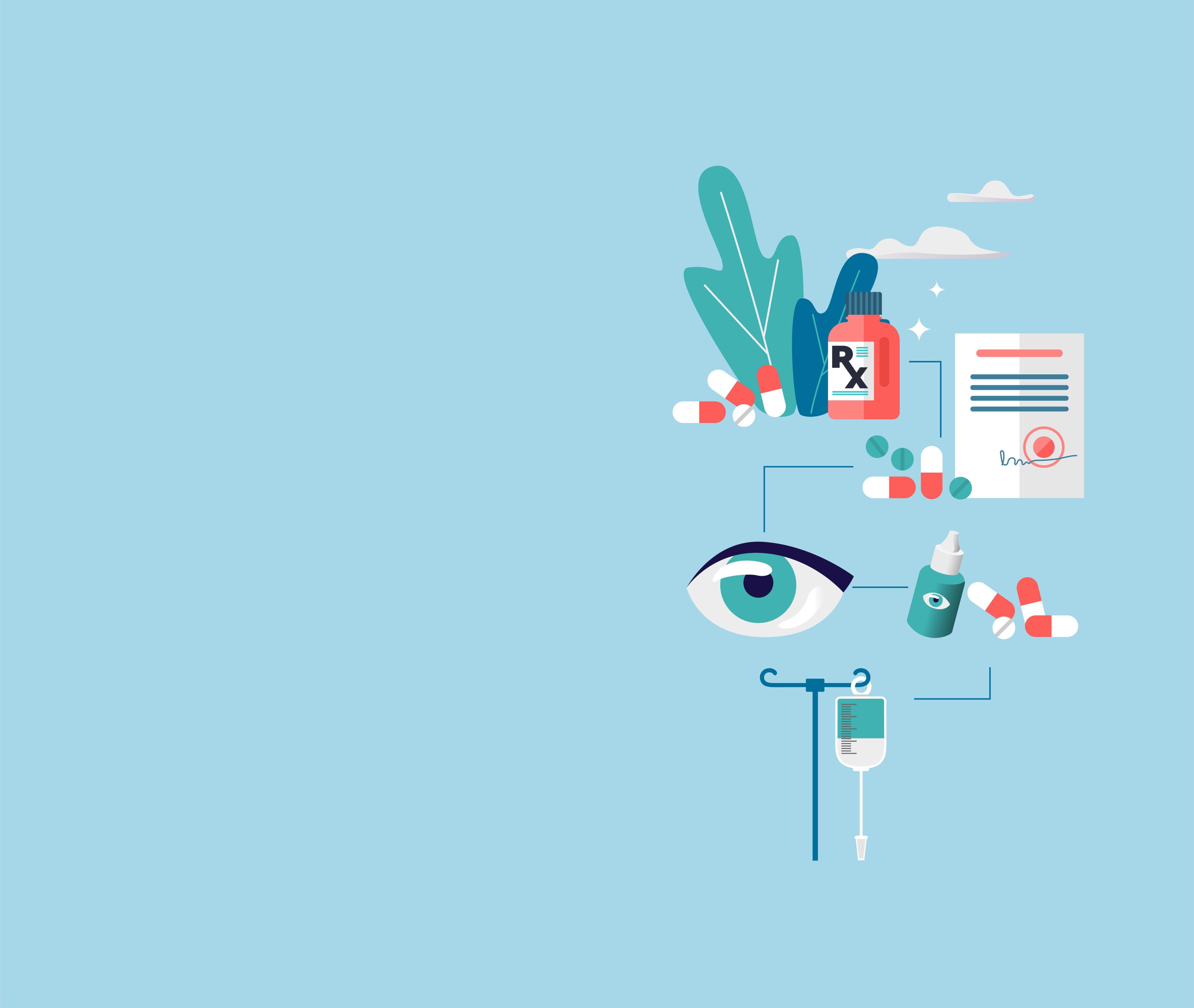 An illustration of medication.