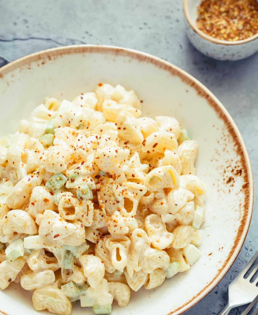 A photo of Tuna-Macaroni Chopped Salad.