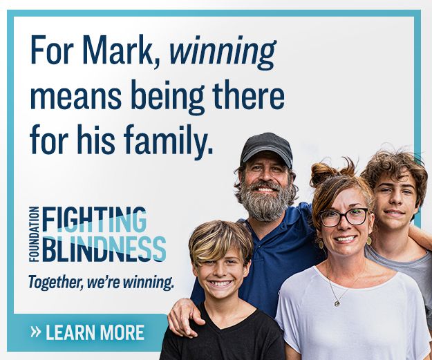 Foundation Fighting Blindness advertisement