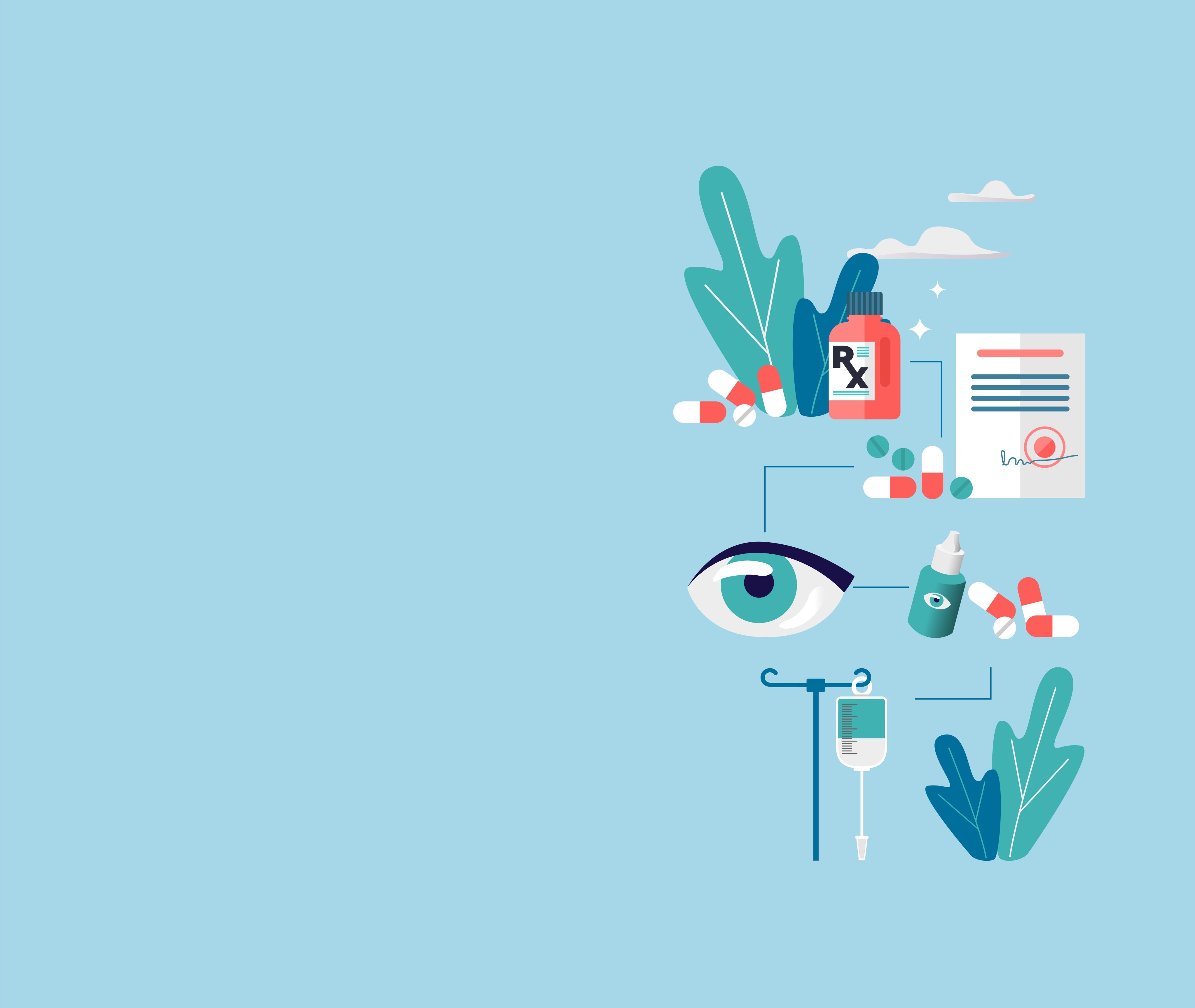 An illustration of medication.