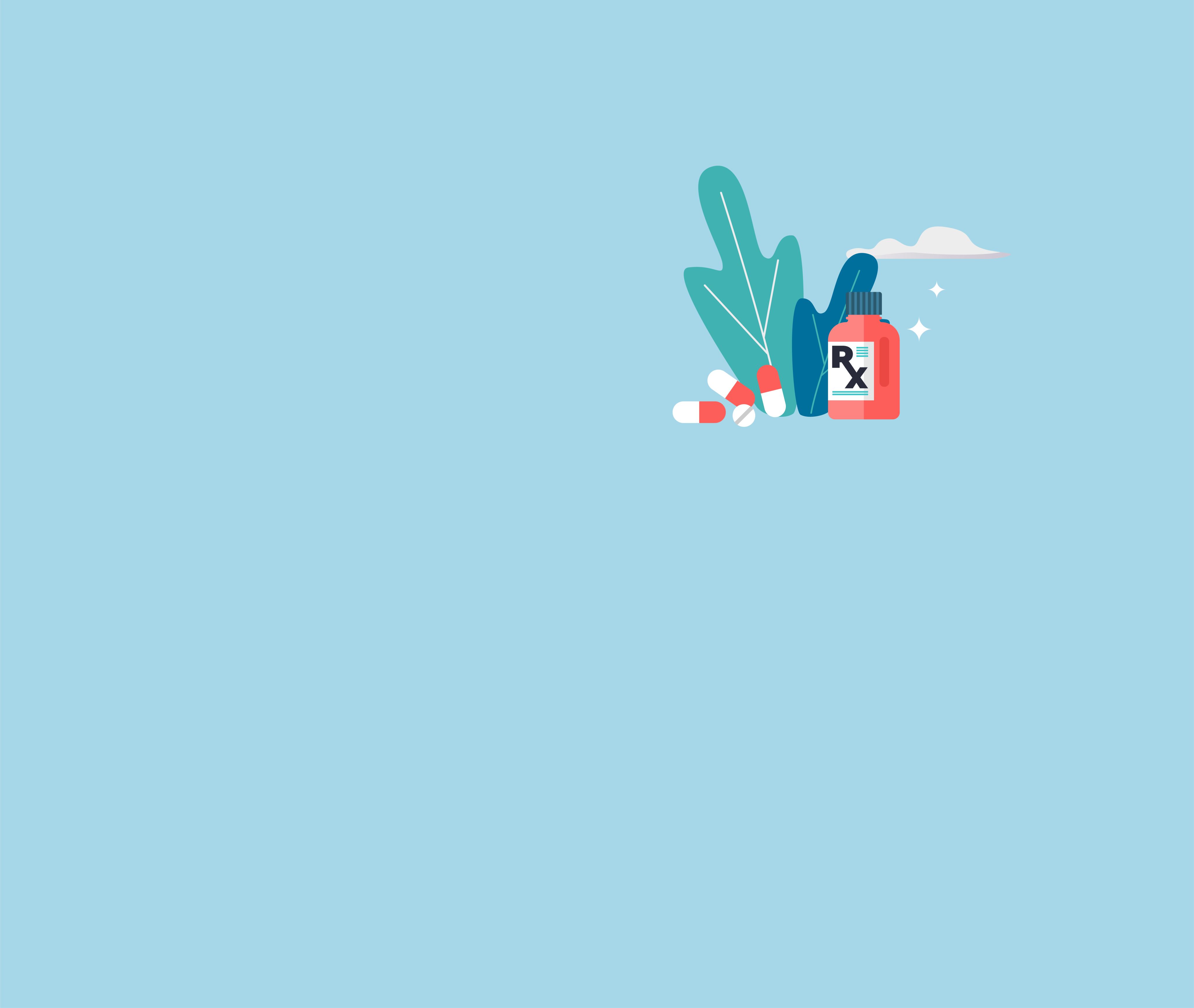 An illustration of medication.